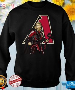 MLB Arizona Diamondbacks 024 Thor Dc Marvel Jersey Superhero Avenger Shirt
