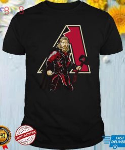 MLB Arizona Diamondbacks 024 Thor Dc Marvel Jersey Superhero Avenger Shirt