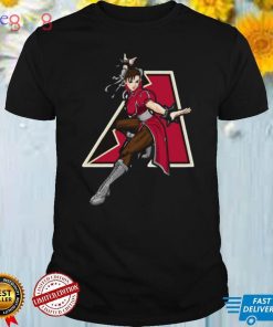 MLB Arizona Diamondbacks 046 Chun Li Nintendo Street Fighter Shirt