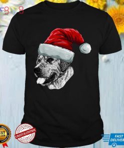 Santa Labrador Retriever Dogs Christmas T Shirt