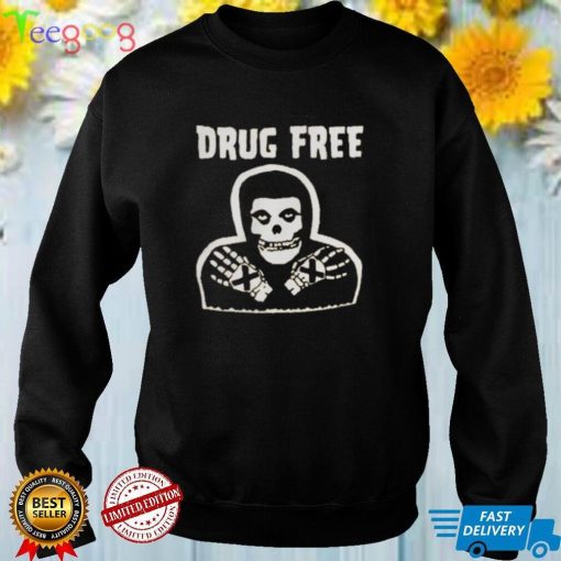 Skeleton Drug Free Shirt