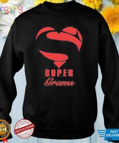 Super grams superhero gift family Christmas costume shirt