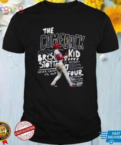 The Come Back Bryson Kid Stott never Count US Out shirt
