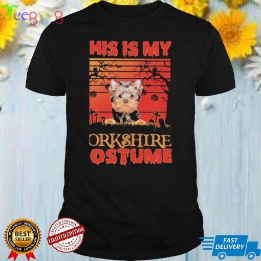 This is my YorkShire Terrier Costume vintage Halloween shirt