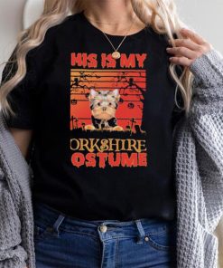 This is my YorkShire Terrier Costume vintage Halloween shirt