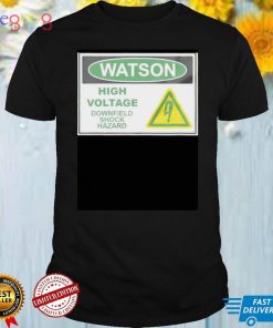 Watson high voltage downfield shock hazard shirt