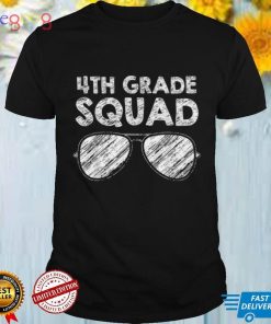4th Grade Squad Fourth Teacher Student Team Back To School T Shirt