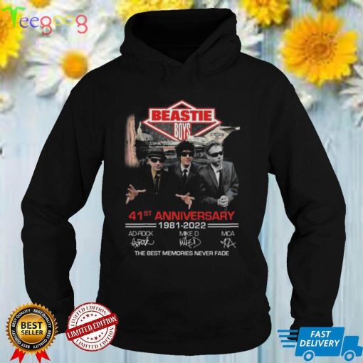 Beastie Boys 41st Anniversary 1981 2022 Signatures The Best Memories Never Fade Shirt