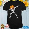 Dabbing Skeleton Pumpkin Dance Funny Pumpkin Dab Halloween T Shirt Copy (2)