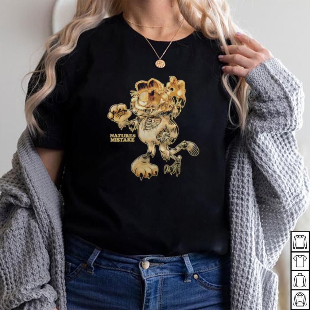 Garfield Nature’s Mistake zombie shirt