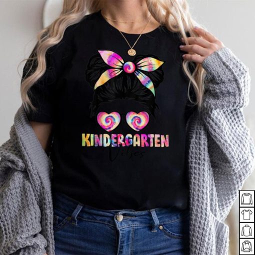 Kids Kindergarten Vibes Kindergarten Girls Shirt Back To School T Shirt