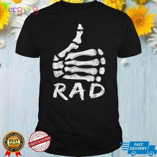 Men Rad Skeleton Radiology Tech Funny X Ray T Shirt