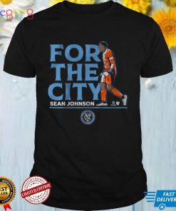 NYCFC_ Sean Johnson For the City Shirt