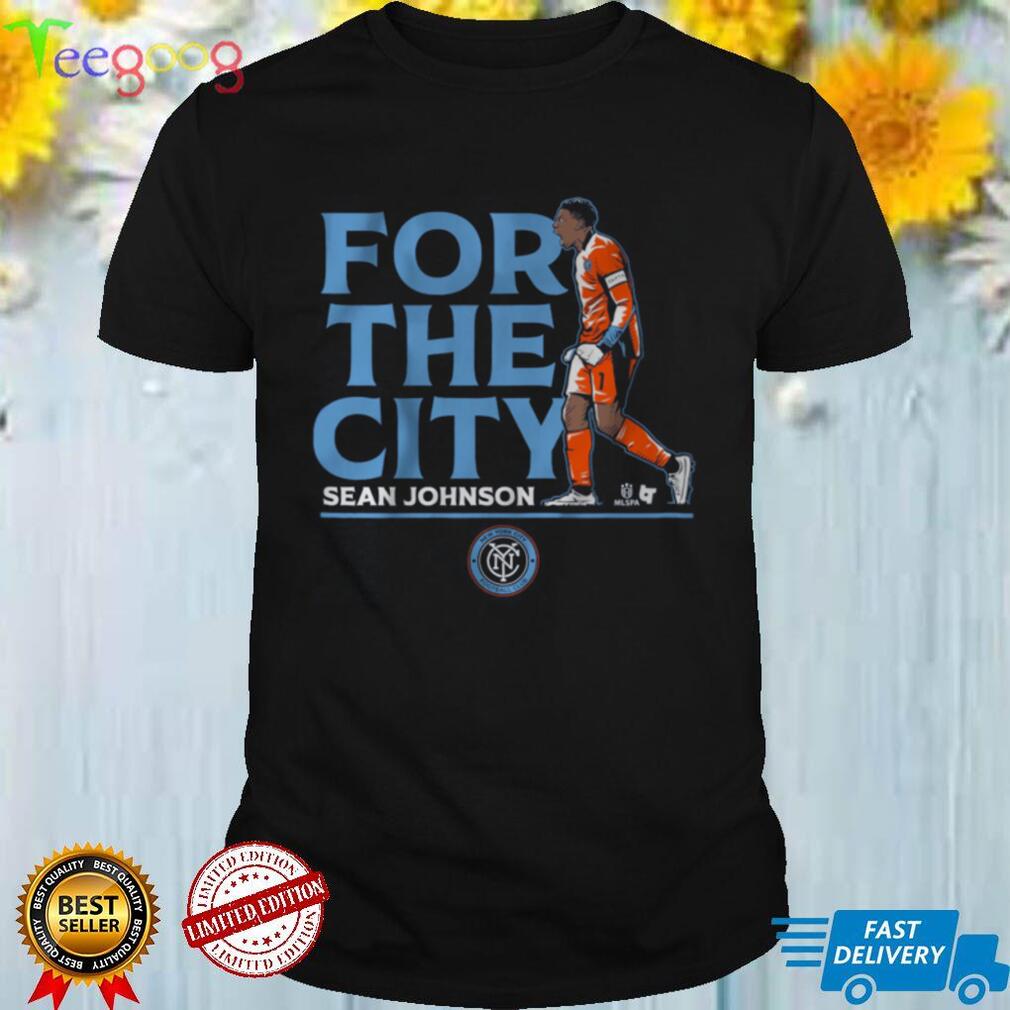 NYCFC_ Sean Johnson For the City Shirt