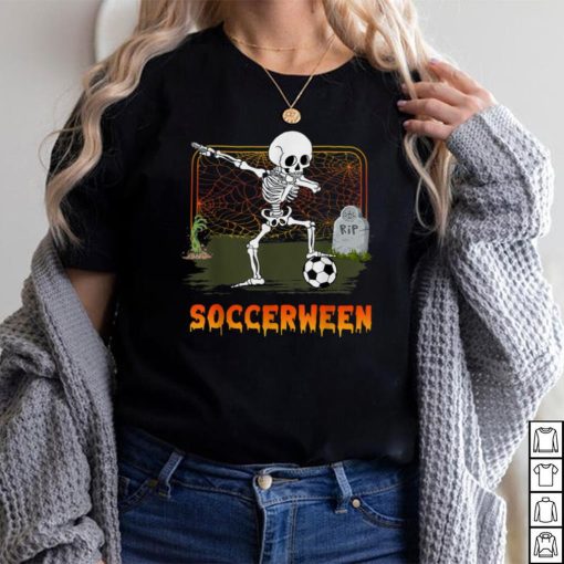 Soccer Soccerween Skeleton Halloween Costume T Shirt