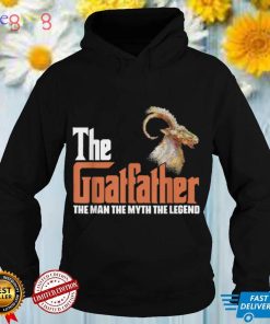 The Goatfather Farm Animal Farmer Rancher Goat Dad Lover T Shirt 1