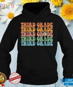 Third Grade Teacher Retro 3rd Grade Teacher Funny Boy Girl T Shirt