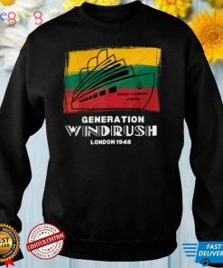 This shirt is a reminder that the Windrush generation helped T Shirt