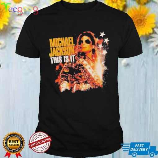 michael jackson blood shirt this is it tour 2009 Shirt