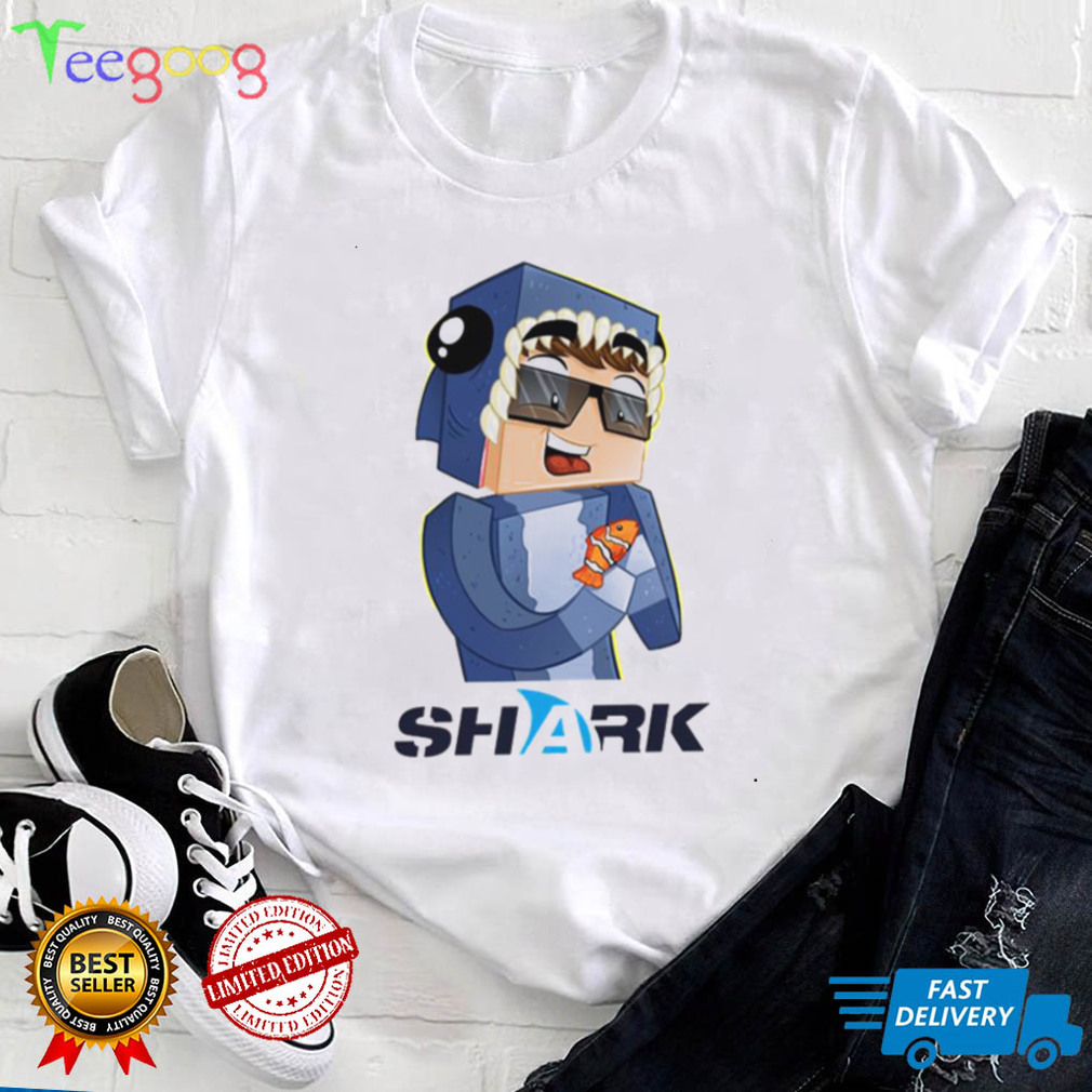 09 Sharkboy Minecraft Game Unisex T Shirt