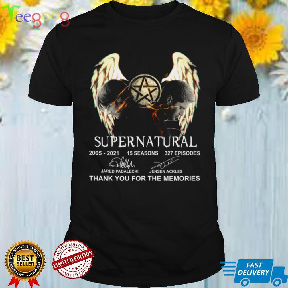 15 Years Of Supernatural 2005 2021 16 Seasons Unisex T Shirt