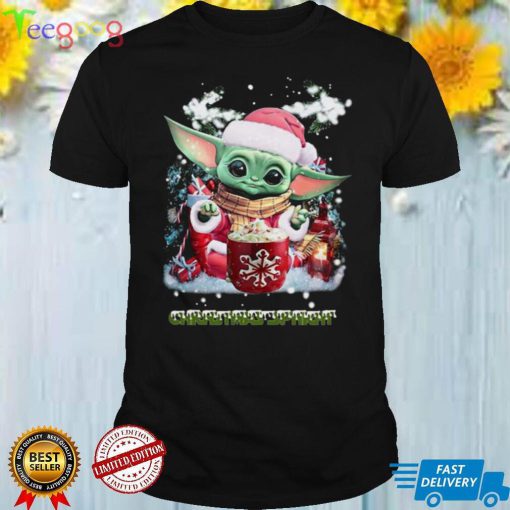 Baby Yoda Christmas T shirt Baby Yoda Christmas Spirit