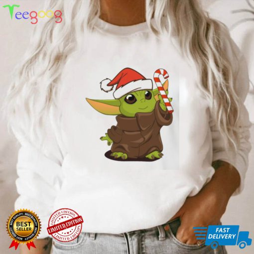 Baby Yoda Christmas T shirt Santa Baby Yoda Disney Christmas