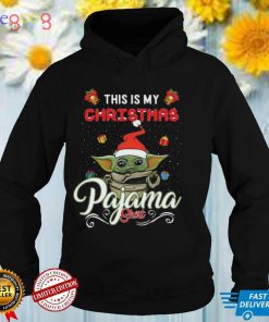 Baby Yoda Christmas T shirt This Is My Christmas Pajama Shirt_Classic Shirt_Shirt v87hW