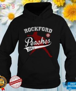 Baseball Retro Art Rockford Peaches Unisex Sweatshirt