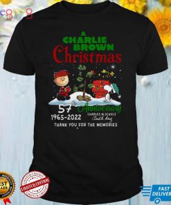 Charlie Brown Christmas T shirt Snoopy And Charlie Brown Christmas 56th Anniversary Charles M.schulz