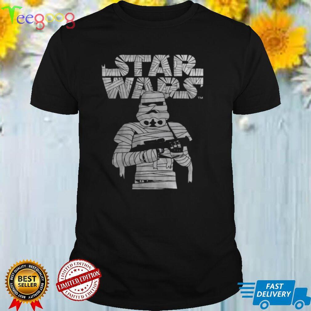 Disney Star Wars Halloween Stormtrooper Mummy Holiday Costume T Shirt