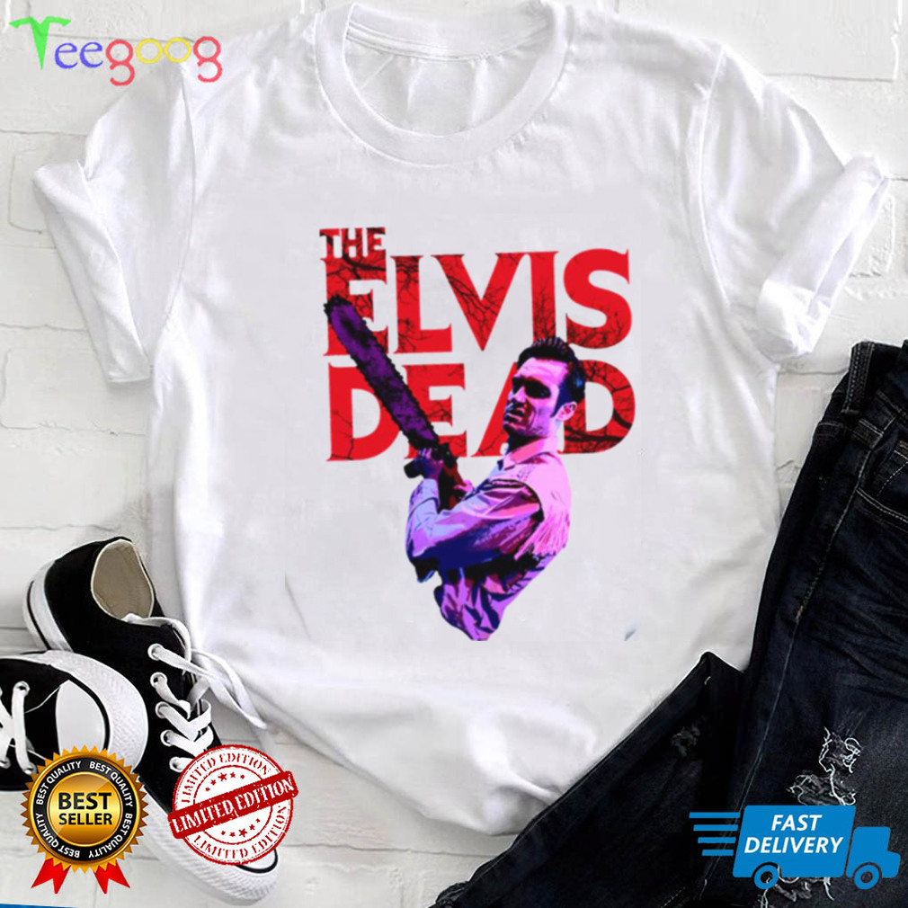 Horror Guy The Elvis Dead ‘chainsaw Snarl’ Unisex T Shirt