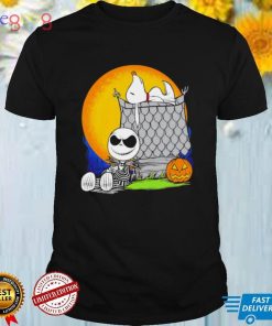 Jack Skellington and Snoopy Skellingnuts Nightmare before Christmas shirt
