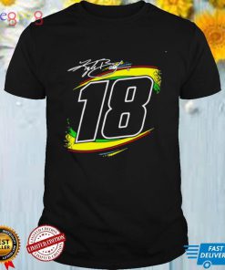 Kyle Busch Joe Gibbs racing team collection M and M’s Xtreme logo shirt