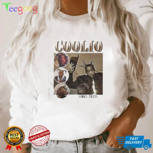 Legend Coolio Rapper Rip 1963 2022 Signature Shirt
