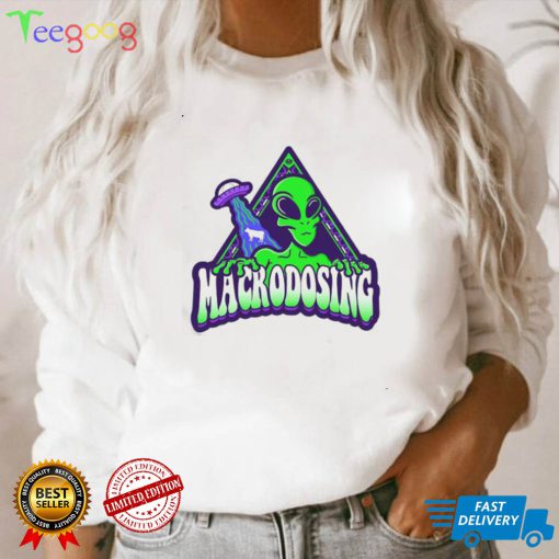 Macrodosing Alien UFO Shirt