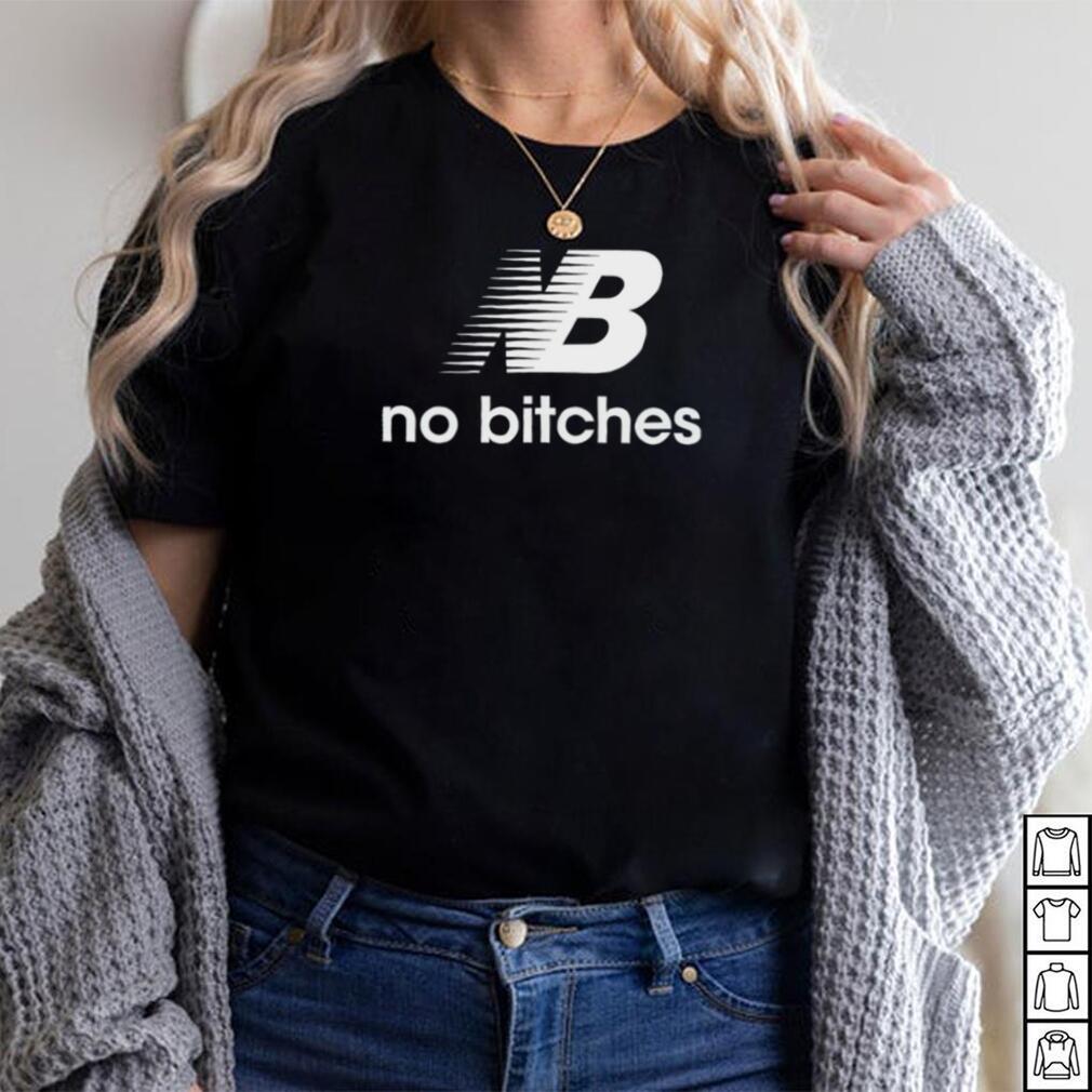 NB No Bitches logo shirt