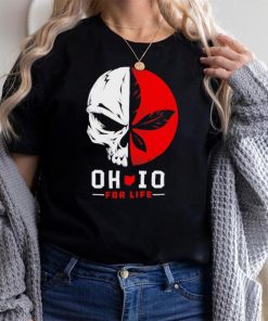 Ohio half skull and leaf for life shirt