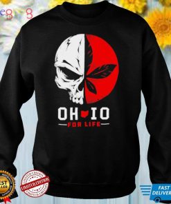 Ohio half skull and leaf for life shirt