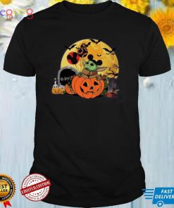 Star Wars Baby Yoda Halloween T shirt, Funny Disney Trick or Treat Tees, Party Tee Gift For Holiday