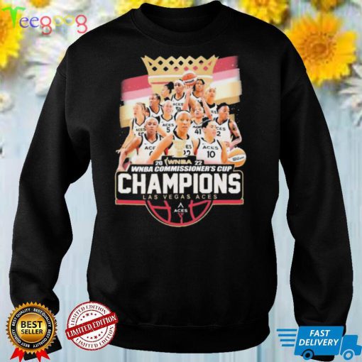 The Commissioner’s Cup 2022 WNBA Champions Las Vegas Aces Shirt