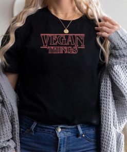 Top vegan Stranger Things shirt