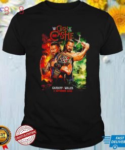 WWE Clash at the Castle 2022 Cardiff Wales poster shirt