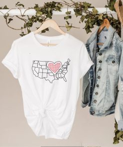 America’s Heartland map shirt