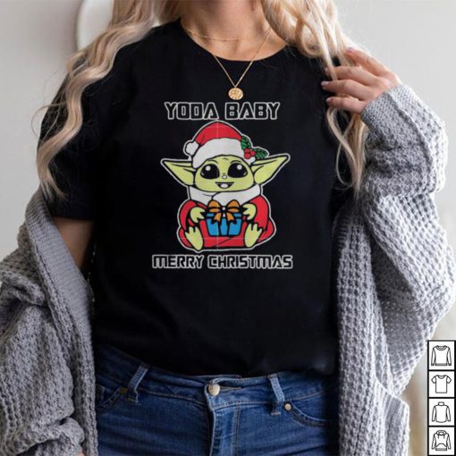 Baby Yoda Merry Star Wars Baby For Kids Christmas shirt