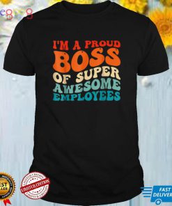 Boss Day Employee Appreciation Office Groovy T Shirt