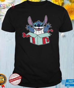 Box Tree Santa Hat Present Holiday Stitch Christmas Sweatshirt