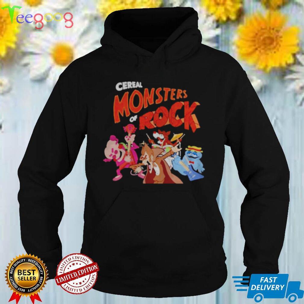 Cereal monsters rock shirt