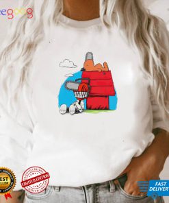Chainsaw Man X Snoopy and Charlie Brown shirt