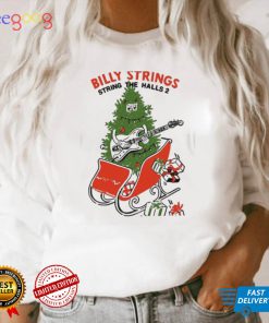 Christmas billy strings string the halls 2 shirt